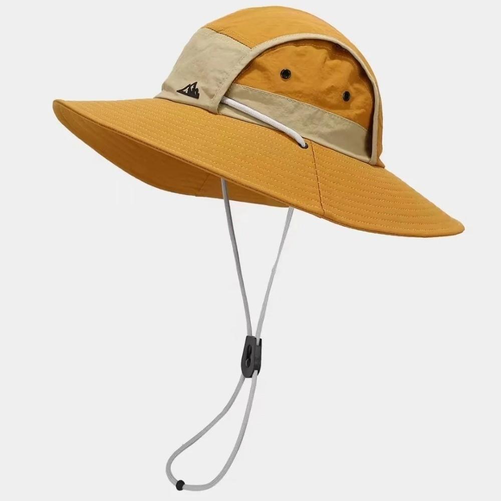 Quick Drying Fisherman Hat Large Brim Visor Cap New Bucket Hat