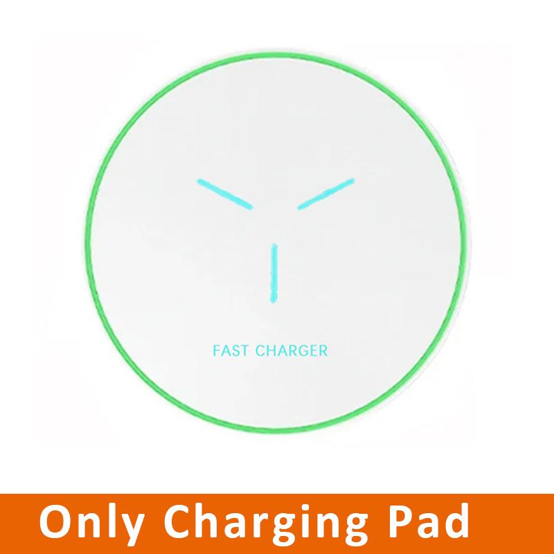 Wireless Charger Pad LED Light Fast Wireless Charging Induction Phone Holder For iPhone 17 16 15 14 13 12 Pro Max Samsung Xiaomi