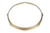 TAMA Tama Snare Brass Inward Bending Flange Hoop Butter Side 8 Hole 2.3mm "SOUND ARC" 14" MSB14-8D