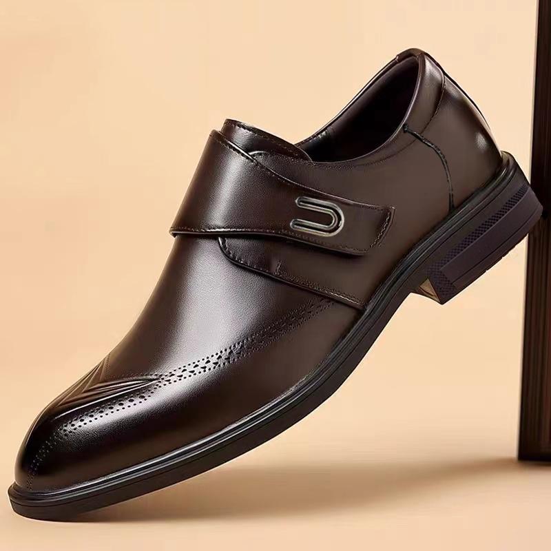 Fashion All-match Flats Casual Luxury Brand Men Loafers Leather Men Dress Shoes Italian Moccasins Breathable Slip on Men Driving Shoes