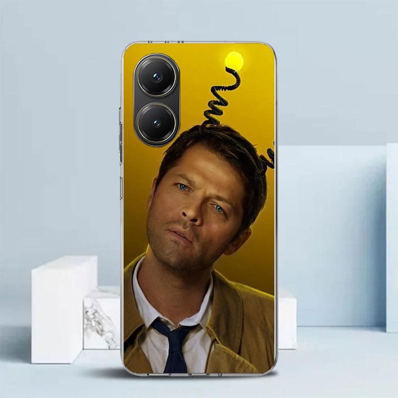 

Angel Castiel Supernatural Soft Cover for Xiaomi Poco F7 Ultra X7 X6 X5 Pro M7 Phone Case Redmi 15 15C 13 13C 12 12C 10 10C Prin Redmi 9A