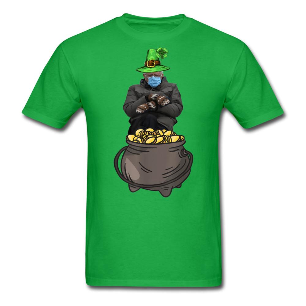 

St. Patricks Day Bernie Sanders mittens meme inauguration T-Shirt Size S-6XL XL