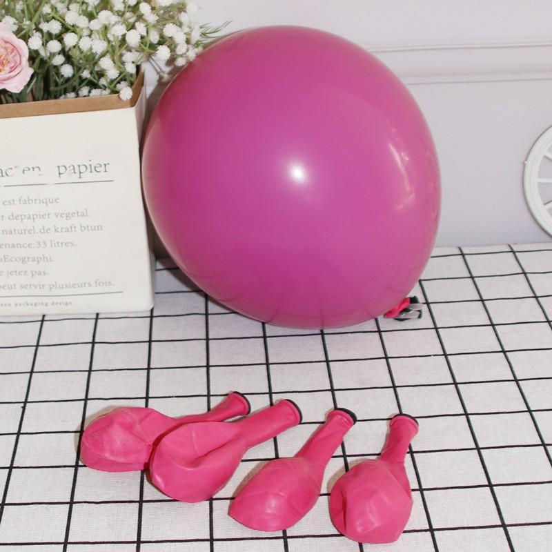 5-inch Double-Layer Matte Macaron Balloons - Yellow, Blue, Pink, Purple, Red, Gray Candy Colors