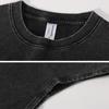 Men Washed Solid Color Round Neck Loose Sleeveless Tank Top