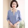 Yalu Women's Fall/Winter Lapel Pullover Sweater