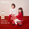 JELLYBABY Kids' Thickened Thermal Pajama Set