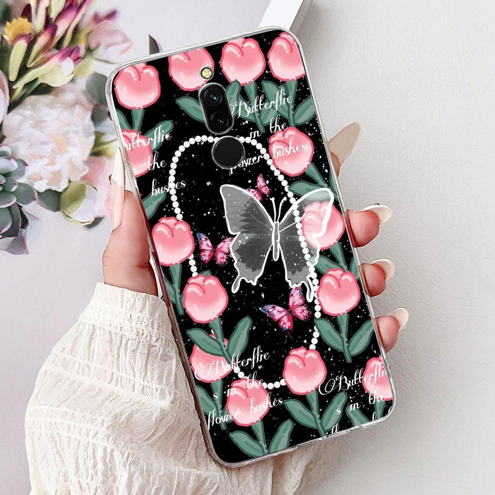 For Xiaomi Redmi 8 Case Lovely Funny Cartoon Cover Soft Silicone Case For Xiaomi Redmi 8 8A Redmi8 Redmi8A Fundas Bumper