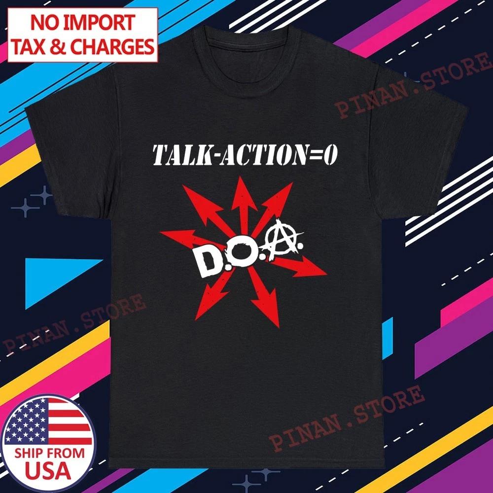 

DOA D.O.A. Talk Action Men s Black Size S-5XL S
