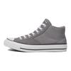 Converse All Star fashionable and comfortable mid-top canvas shoes unisex grey
