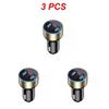 1~5PCS 15w Cigarette Lighter Universal Car Accessories With Led Voltage Current Display Car Charger Dual Usb Port