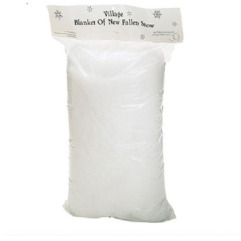 1.5m X 100m Roll Artificial Snowflake Carpet for Christmas Snow Scene Simulation