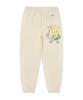 WACKY WILLY Spray Graphic Sweatpants Cream