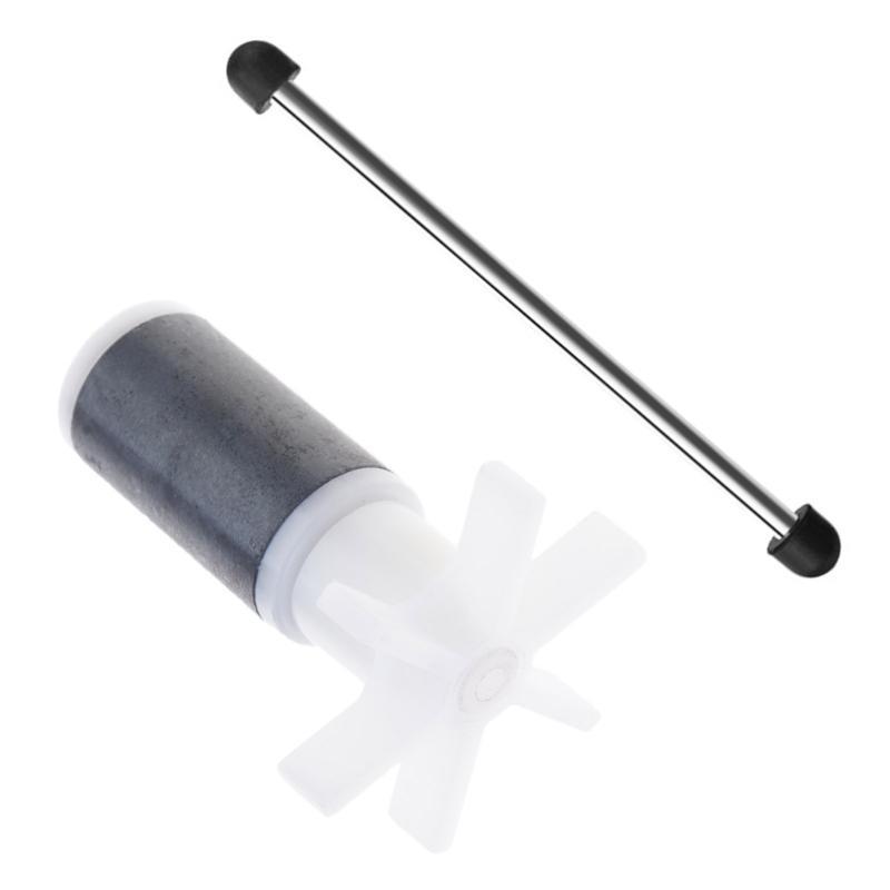 37JC Steel Shaft Rotor Replacement Part Low Noise Underwater Simple Installation for Underwater Water Pumps 6