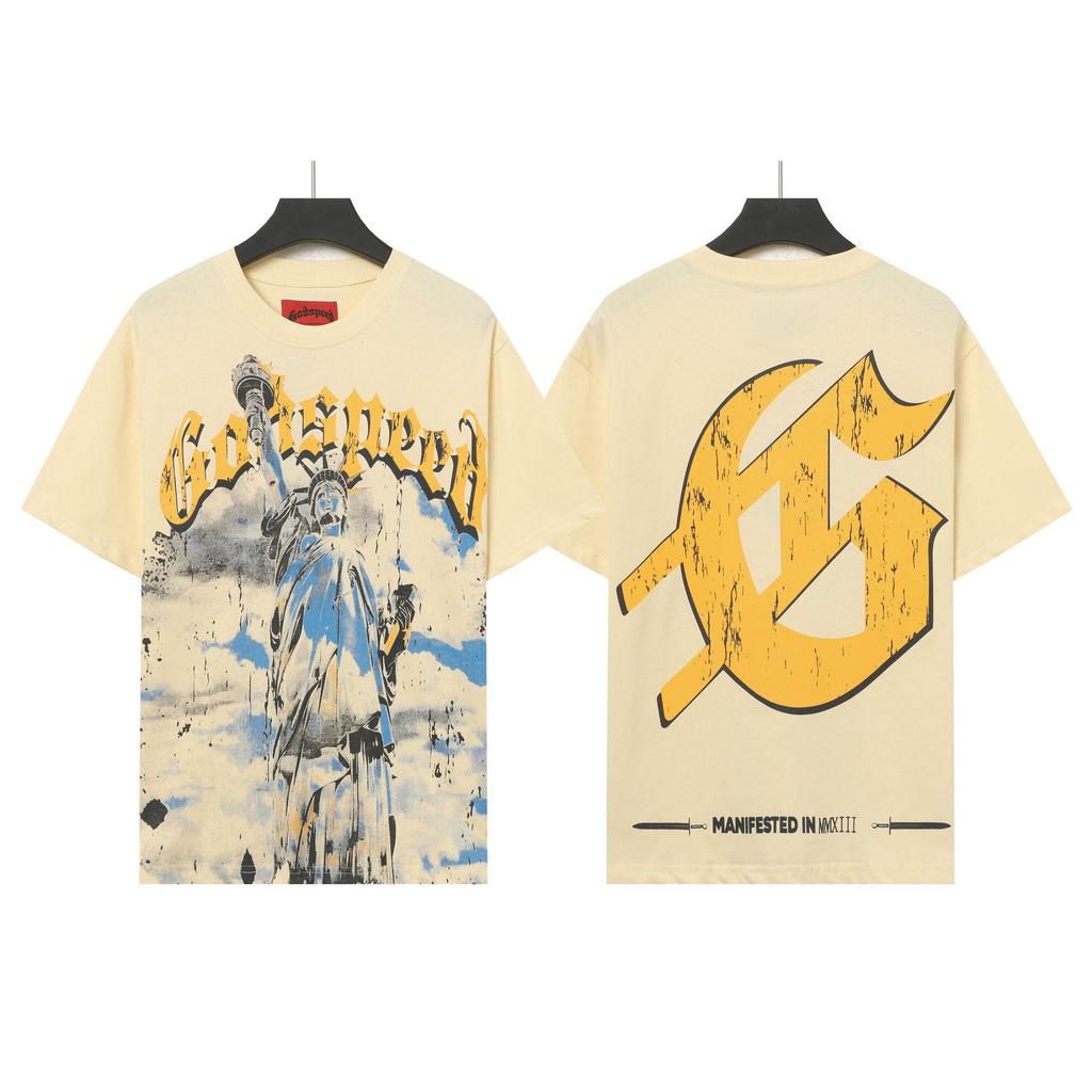 Vintage Skull Rock Band Short-Sleeve Casual Loose T-Shirt for Couples