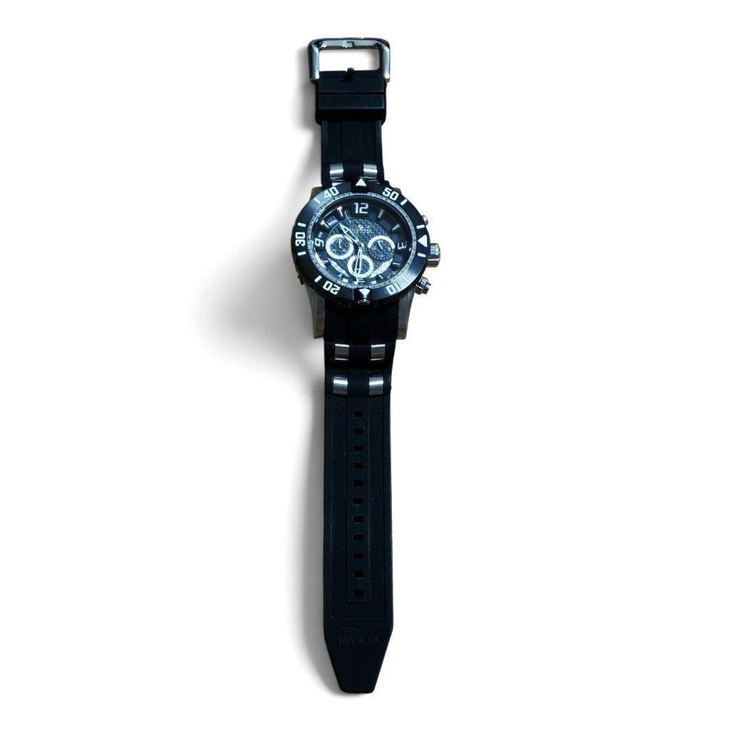 Used "INVICTA Chronograph Men's Watch, Good Condition, Battery Replaced"