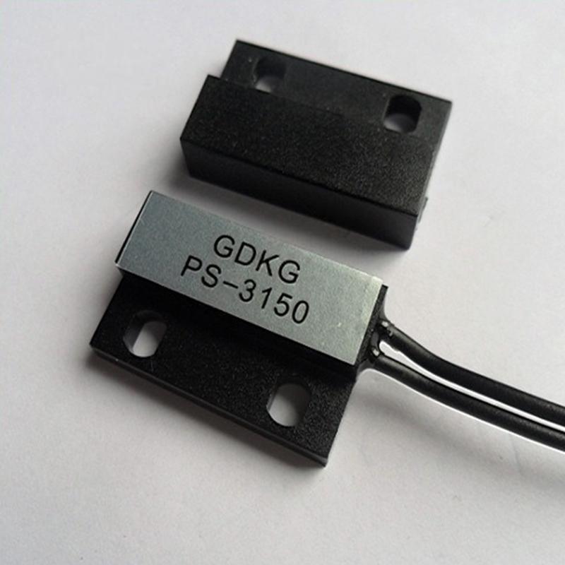 Reed Switch Sensor 1Pcs Magnetic Door Window Contact PS3150 Normally Open Closed for Wireless Alarm System Upgrade