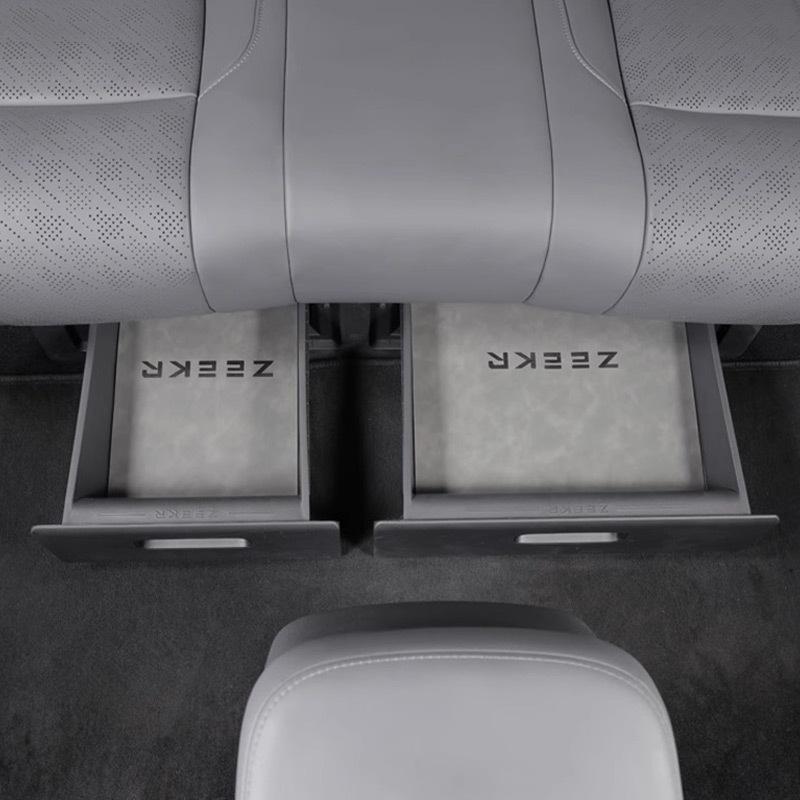 For Zeekr 7X Rear Seat Storage Box Pad Dust Protection Pad Interior Modification Special Accessories ZEEKR 7X zeekr 7x zeekr7x