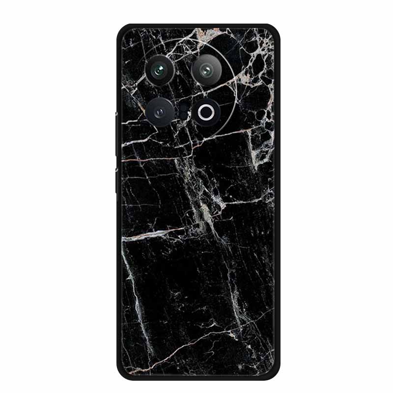 For Vivo iQOO 13 5G Back Cover Case iQOO13 Coque Black Silicone Soft Phone Case For Vivo iQOO 13 Case 6.82" Shockproof Funda Bag