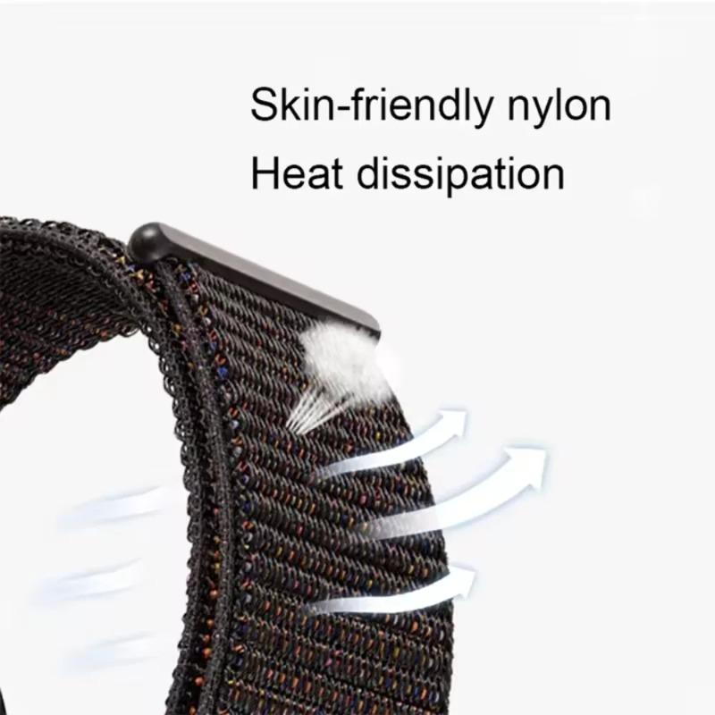 Pasek Nylonowy+Etui PC do Huawei Watch Fit 3/4/4 Pro Chroniące przed Upadkiem+Wygodna Oddychająca Opaska na Nadgarstek Correa