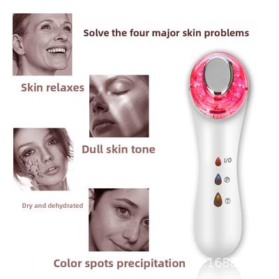 Ultrasonic Beauty Instrument Multifunctional Introduction of Ion Cell Skin Rejuvenation Instrument Cleansing Vibration Massage Skin Beauty Instrument