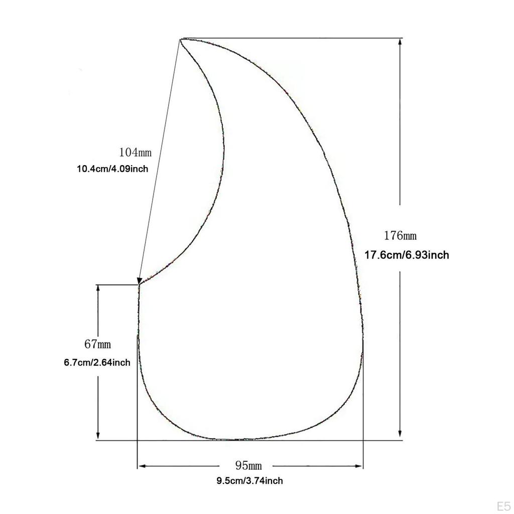 Akustische Klassische Gitarre Schlagbrett Teile für Rechtshänder