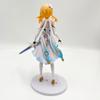 18cm Genshin Traveler /Lumine Anime Figure Genshin Impact Aether Action Figure Venti /Klee /Qiqi Figure Collectible Doll Toy