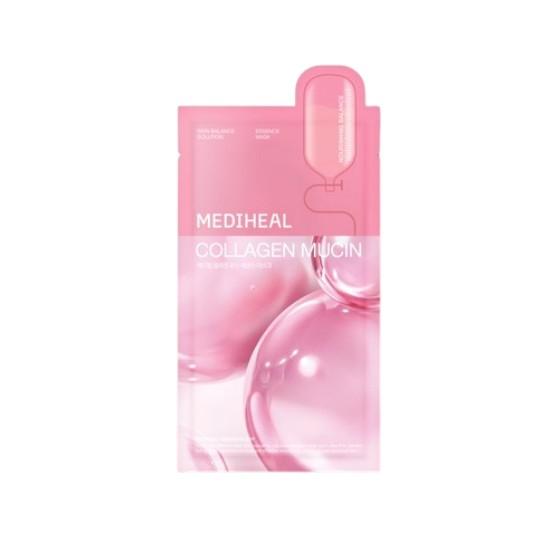 Mediheal Collagen Mucin Essence Mask – 20ml Sheet X 15 PCS