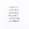 Compatible Emblem for 2020-2023 BMW 4 Series 420i, 425i, 430i, and 440i - Modified Rear Displacement Badge