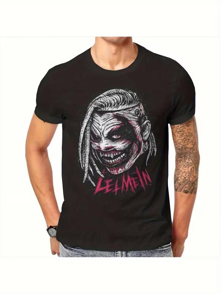 Men's Retro 3D Graphic Print T-Shirt - Perfect for Daily Wear and Vacation