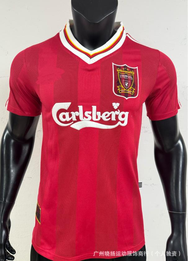 Vintage football jersey Manchester United Arsenal Chelsea Real Madrid short-sleeved jersey