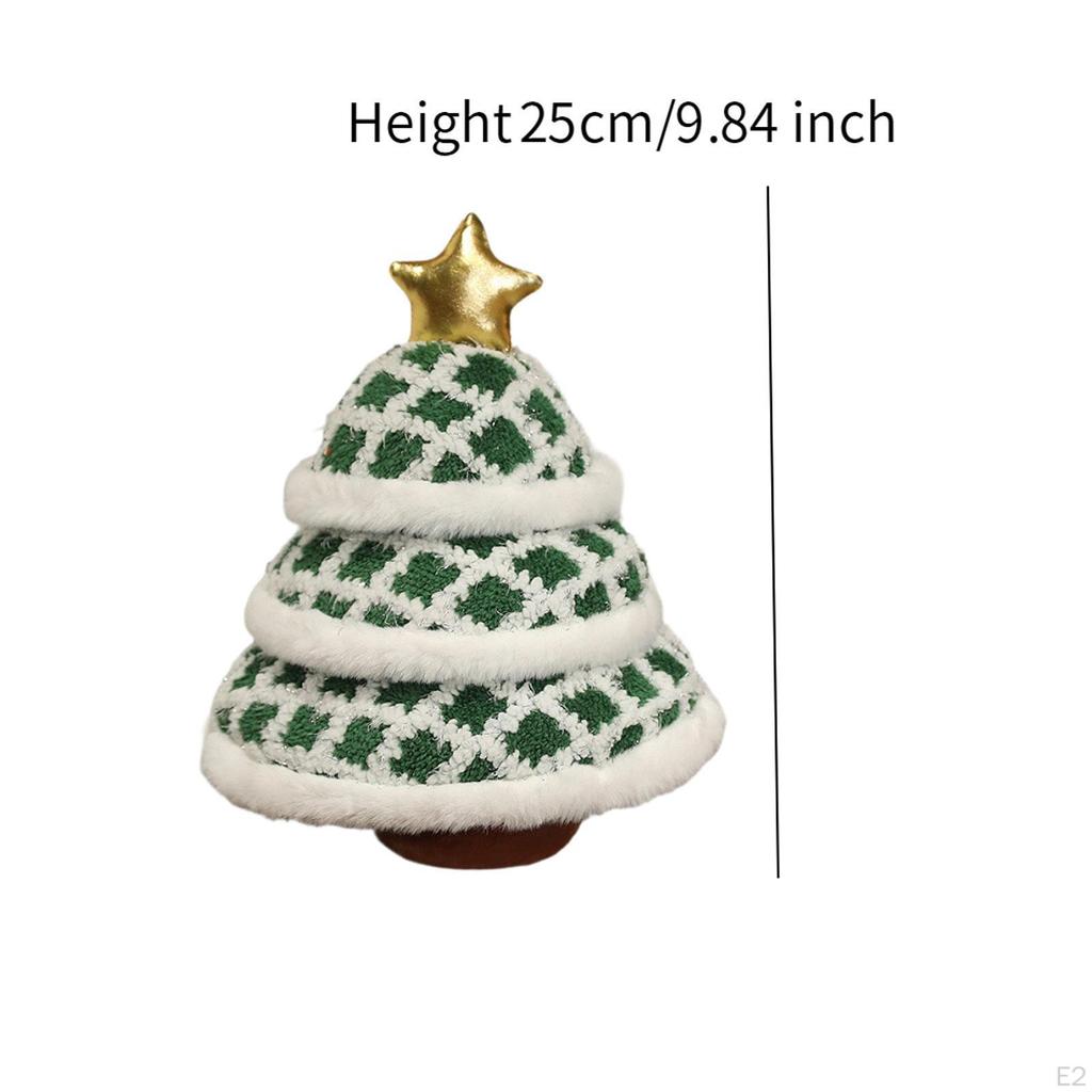 Christmas Tree Plush Toy Doll Soft Home Ornaments Cartoon Party Favor for Apartment