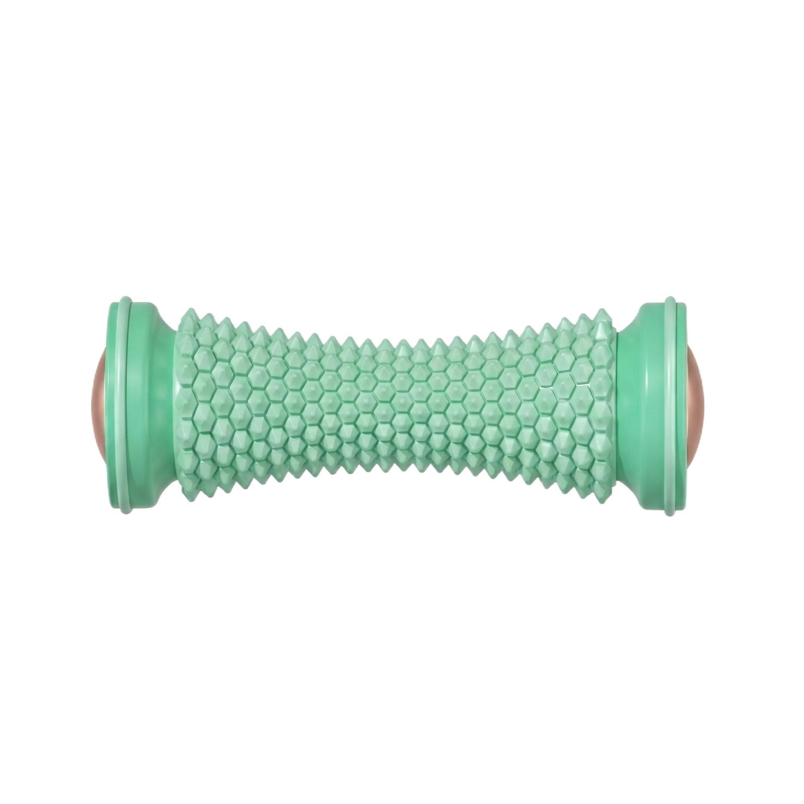 Foot Massage Roller for Plantar Fasciitis Relief and Muscle Relaxation Foot Roller for Yoga Exercise and Muscle Training at Home one size зелёный