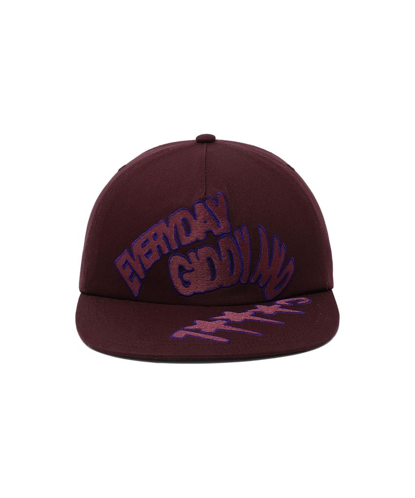 ISTKUNST G&C Twill Cap_Wine(Ik2Esmab21A)
