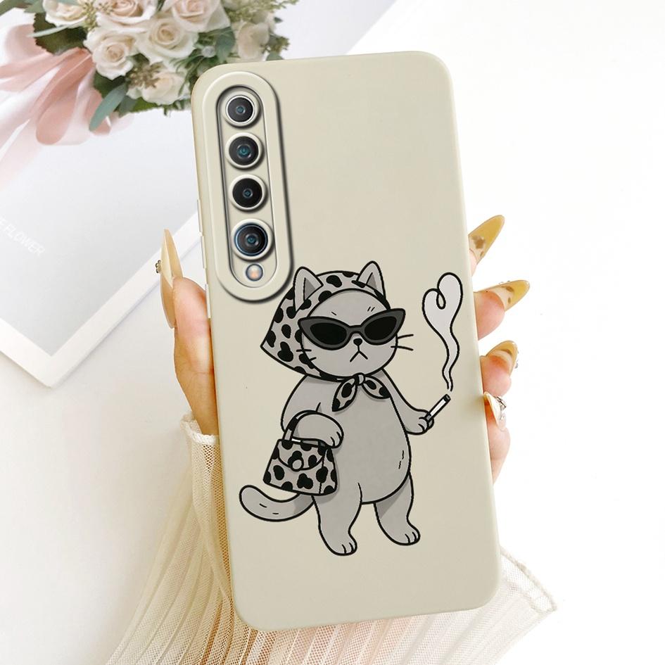 For Xiaomi Mi 10 5G Case Popular Flower Daisy Soft Silicone Shockproof Cover For Xiaomi Mi 10 Pro 5G Funda Mi10 Mi10Pro 5G Shell