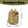 Compact Medical Pouch, Tactical Rip-Away First Aid Kit for Camping, Hunting