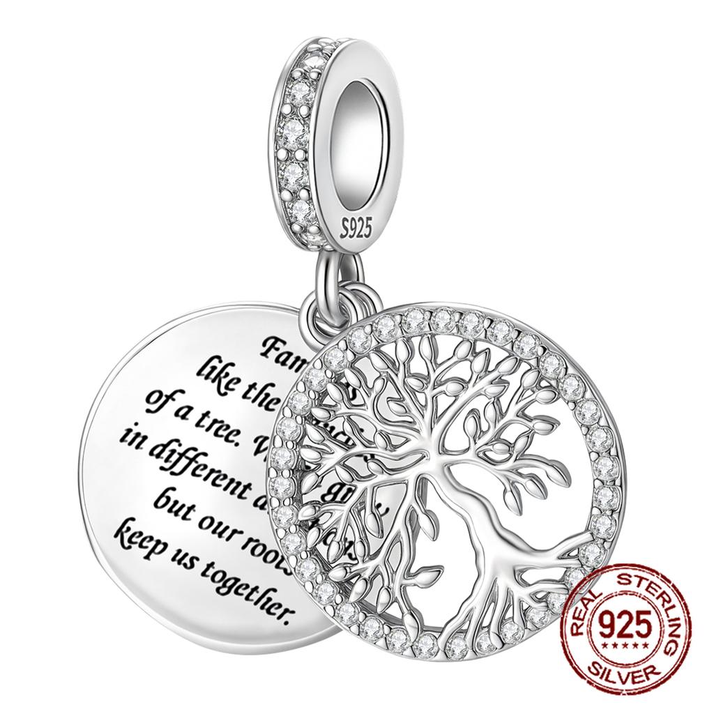 Kupfer Liebe Familienstammbaum Katzen Hunde Ballon Dangle Perlen Passen Original Charms Armbänder DIY Perle Frauen Schmuckherstellung