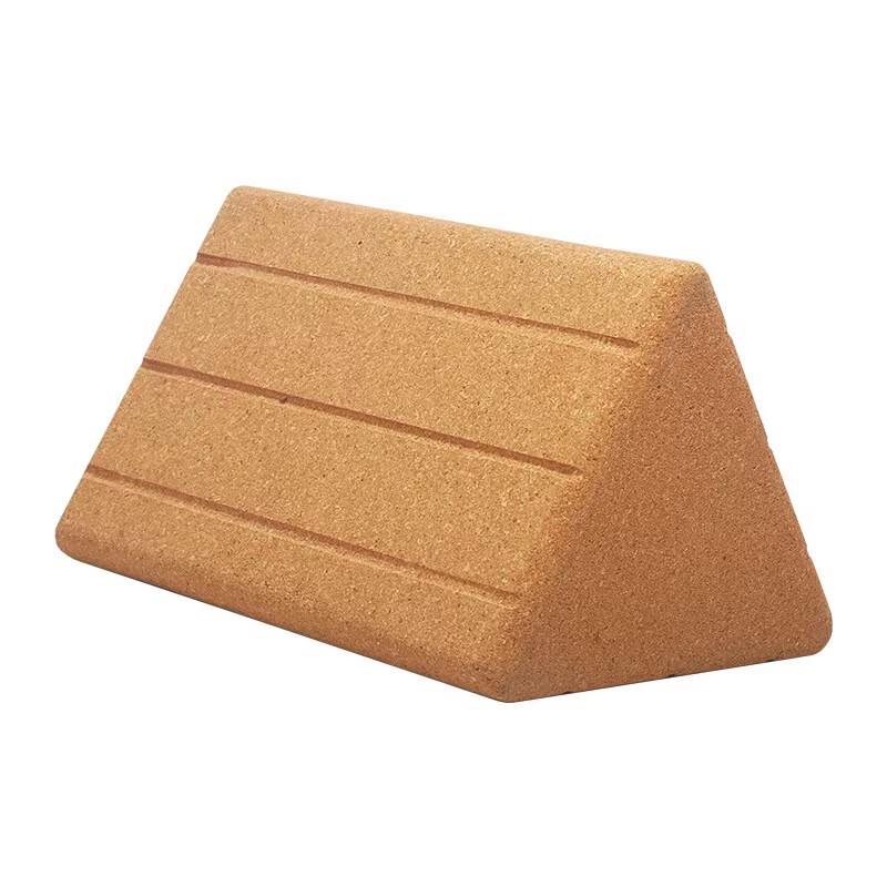 

Triangular Cork Yoga Block