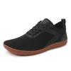 Outdoor walking shoes men's and women's comfortable fitness shoes wide head barefoot shoes men's breathable soft-soled fly-woven shoes flat-soled