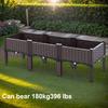 Raised Garden Beds Outdoor, Elevated Planter Boxes Outdoor for Vegetables, Flowers, Herbs, Garden Box for Indoor and Outdoor Use