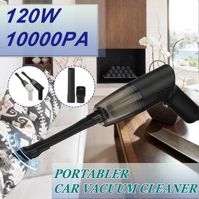 Aspirador de Pó Portátil Sem Fio DC 7.4V 10000Pa Para Limpeza de Mesa, Casa, Interior de Carro, Mini Aspirador Automotivo Portátil 120W