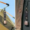 Bear Bell Outdoor Bear Bell Camping Wind Chime Keychain Pet Pendant Bell Reminder Bell Easy To Use