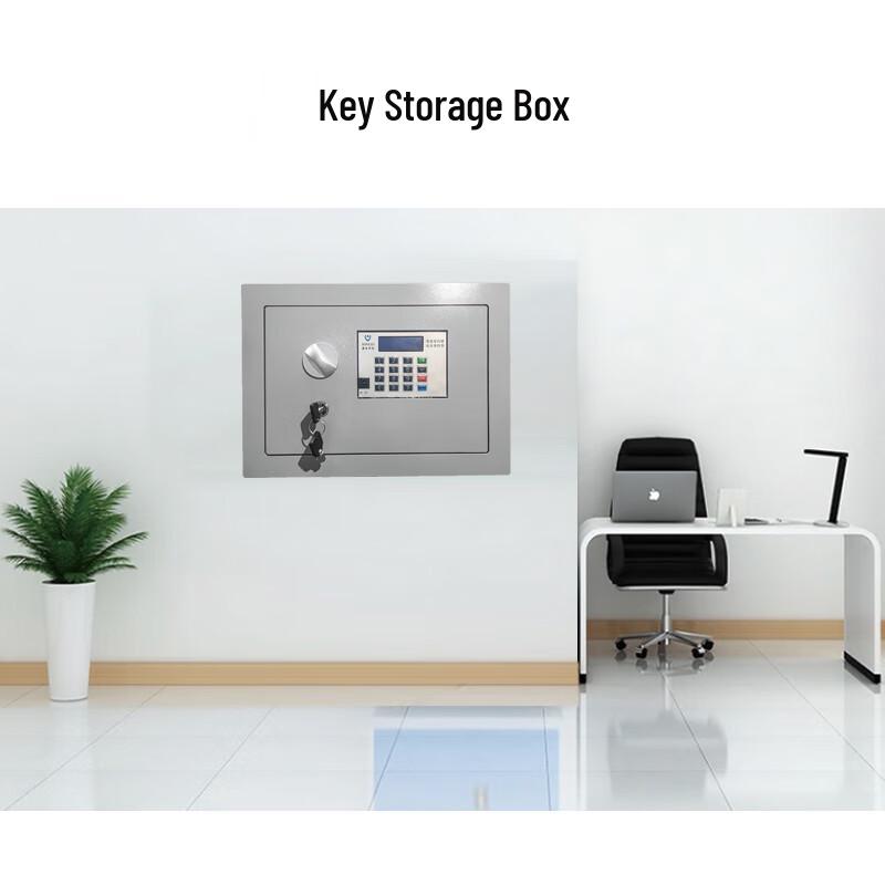 Smart Embedded Stainless Steel Electronic Key & Password Safe