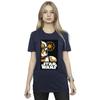 Star Wars Womens/Ladies Stormtrooper Art Poster Cotton Boyfriend T-Shirt