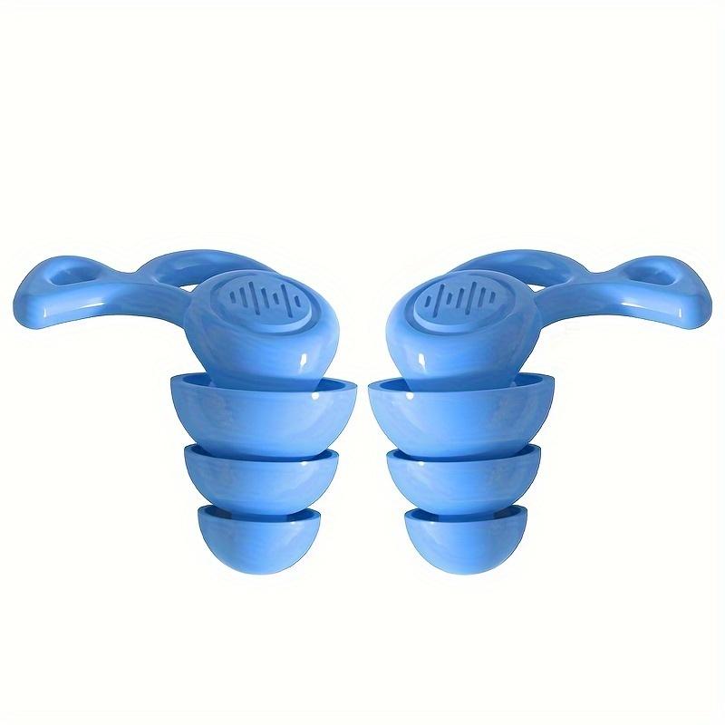 [Silicone|Ultra-Soft] Ultra-Soft Silicone Earplugs | Reusable For Sleeping & Noise Sensitivity Relief | Travel Size