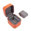 Portable Square Watch Box Single Case PU Leather Travel with Removable Cushion Jewelry Storage Organizer 2025 New