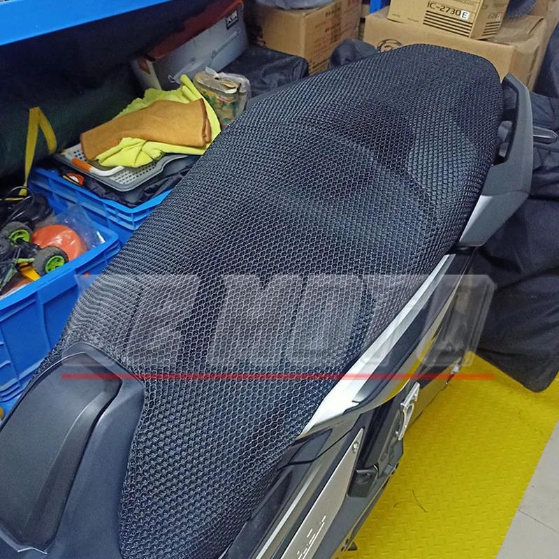 For HONDA X-ADV 750 XADV750 XADV 750 - 3D Mesh Elasticity Protecting Cushion Seat Cover Nylon Fabric Motorcycle Accessories