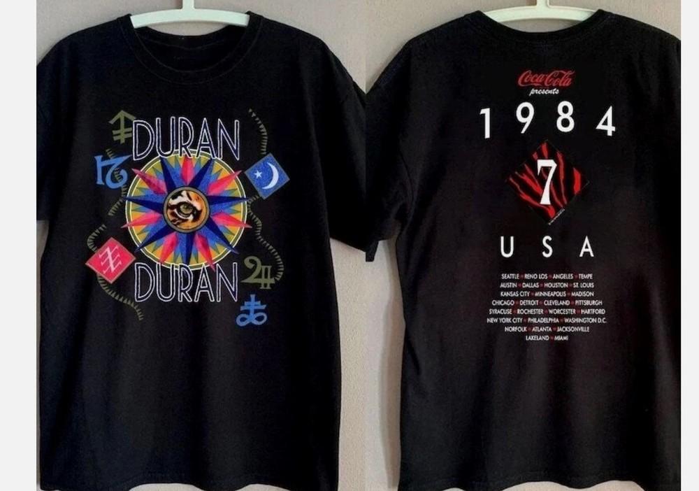 1984 Duran Duran Arena Tour TShirt Duran Duran TShirt Twoside Remake Unisex T-Shirt S