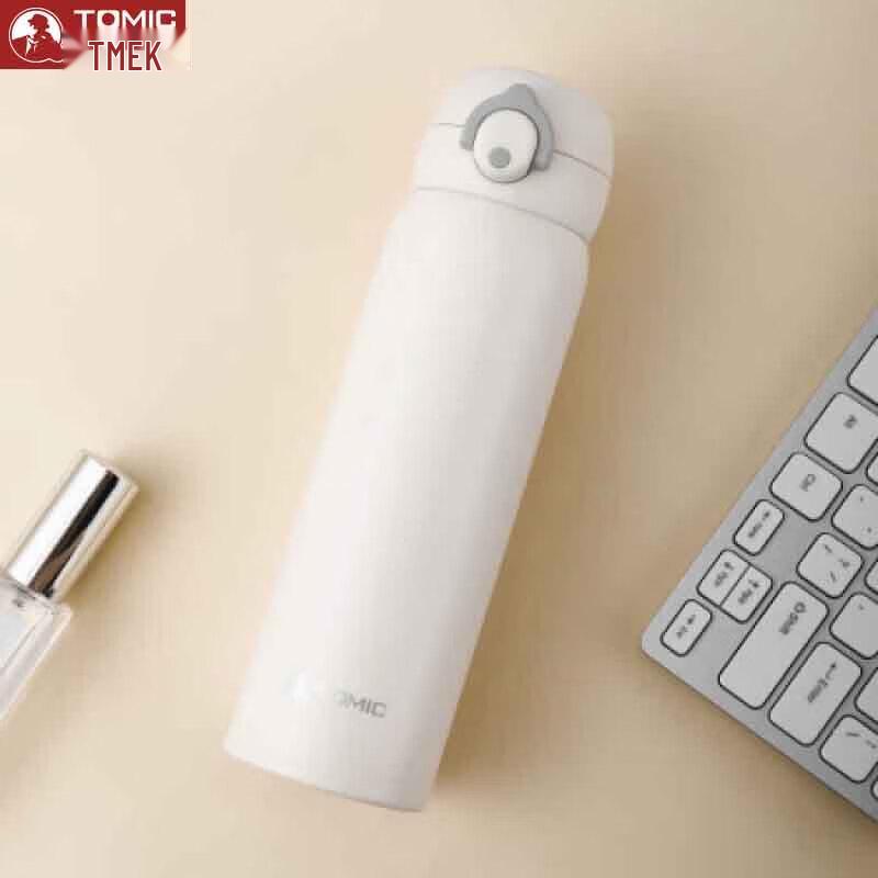 TOMIC Portable Insulated Mug with Flip Lid