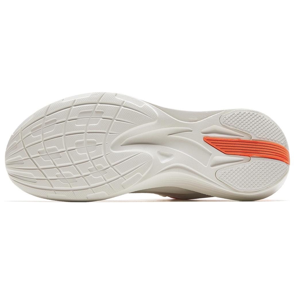 Anta New Stinger Casual Slip Resistant, Abrasion Resistant, Breathable Low top Running Shoes Men's White Orange 912335580-1
