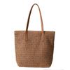 Large-capacity Fashionable Woven Bag Versatile Single-shoulder Bag for Women In Spring and SummerTote Bag